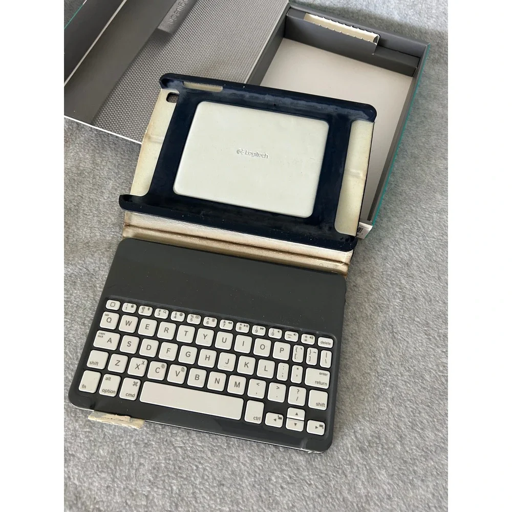Logitech Keyboard Folio mini for‎ iPad mini Navy Blue Bluetooth Case 920-005022
